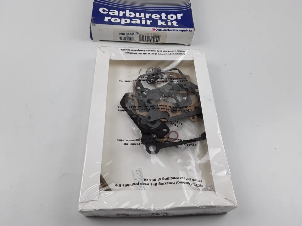 Carb kit For Nissan / Datsun Sentra , Pulsar 1.6L 1983 1984 1985 p/n 96-505 - Image 1 of 4