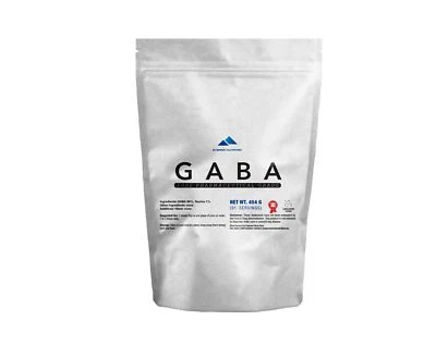 POUDRE D'ACIDE AMINOBUTYRIQUE GABA GAMMA 100% PURE, RELAX / SOMMEIL PROFOND / RÉ