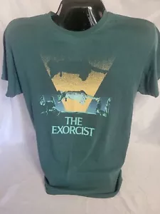 The Exorcist Green Front Print T-shirt (L) The Exorcist Tagless - Picture 1 of 4