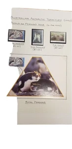 Australian Antartic Whales Penguin FDC 1993 D21 Postcards - Picture 1 of 3