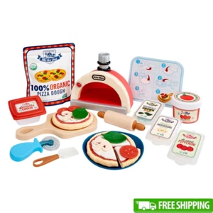 Creative Chefs Pizza Kit Pretend Play Set W/ Light-Up Oven 22 Accessories Kids 3 - Picture 1 of 8