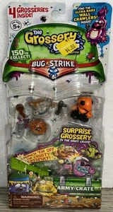 Grossery Gang - Bug Strike: 4-Pack Grosseries - NEW on Card Series 4 VERY RARE E - Picture 1 of 6