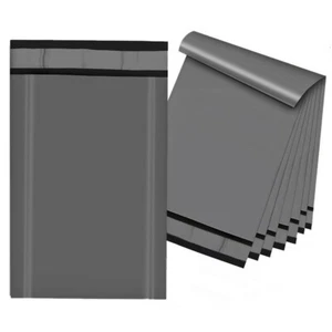 50 - Graue Versandtaschen große Portotasche für Kleidung 10 Zoll x 14 Zoll - Bild 1 von 7