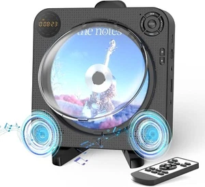 Portable CD Player Bluetooth ,Stereo Speakers , FM Radio ,USB,headphone,AUX - Picture 1 of 18