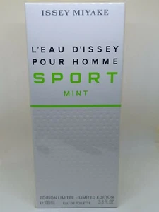 Issey Miyake L'eau D'issey Pour Homme Sport Mint 3.3oz 100ml NIB Limited Edition - Picture 1 of 3