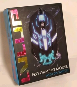 Vivitar LVLUP Pro Gaming Maus mit DPI Switch RGB Hintergrundbeleuchtung Ergonomisch  - Bild 1 von 7