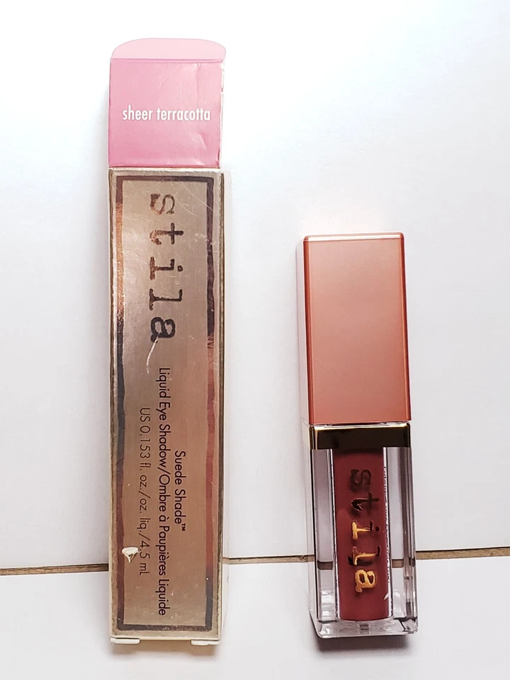 STILA Suede Shade Liquid Eye Shadow SHEER TERRACOTTA .153oz