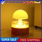 Mushroom Cloud Diffuser with7Color Light(Light Brown No Remote Control)