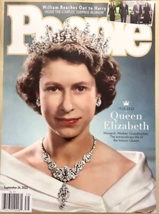 People Magazine - Queen Elizabeth II 1926-2022 - September 2022 - BRAND NEW cv1 - Picture 1 of 1