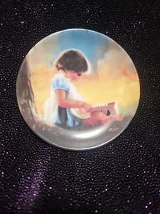 Pemberton and Oakes Mini Collector Plate 3" By Myself Donald Zolan 1990 - Picture 1 of 2