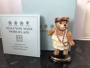 Halcyon Days Porcelain China Genuine" Teddy 2003”NOT A COPY, UNLIKE MANY OTHERS" - Picture 1 of 5