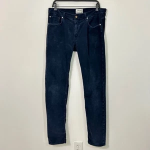 Acne Studio Ace Corduroy Pants Navy Slim Fit Mens Size 36x34 - Picture 1 of 12