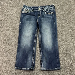 Jeans Vigoss donna 11/12 blu Capri The Dublin lavaggio medio denim città casual - Foto 1 di 9