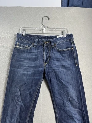 Pantalones de mezclilla DIESEL Industry para hombre lavado oscuro VIKER con botones 29x32 WASH008ST Italia EXC Foto 1 de 4