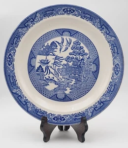 Vintage Royal China Blue Willow Ware 13" Chop Plate / Round Platter - Picture 1 of 9
