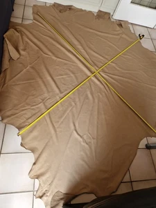 Lederhaut / Rindleder ca. 5,1qm² Braun - Bild 1 von 3