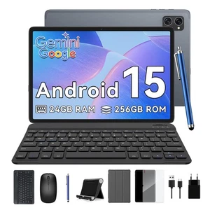 Tablet KINGRID T20 Android15 24GB+256GB 10 pulgadas Octa Core PC Tablet con teclado - Imagen 1 de 10