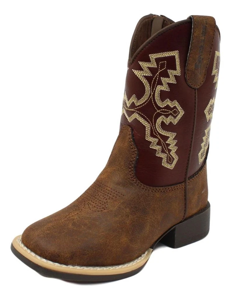 Twister Western Boots Boys Blake Piping Stitched Side Zipper 4413008 - Image 1 of 1
