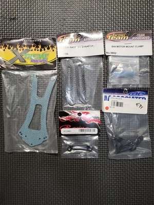 Associated B44 Parts Lot All New In Package Factory Sealed Free Ship - Image 1 of 2