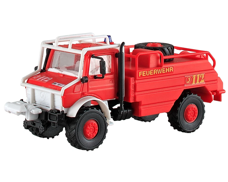 Kibri 18270 - H0 Autobotte UNIMOG Per Spegnimento Incendi - Nuovo - Immagine 1 di 1
