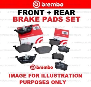 Front And Rear Brembo Brake Pads Audi S3 8V VW Golf MK7 R Seat Leon Cupra 280/RS - Picture 1 of 2