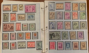 Belgien Briefmarkensammlung ~ 580 Briefmarken 40er-80er Jahre - Bild 1 von 14