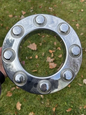 Ford F250 F350 Super Duty 2005-16 puerto abierto delantero tapa central de 8 orejetas 5C34-1A096-LD Foto 1 de 4