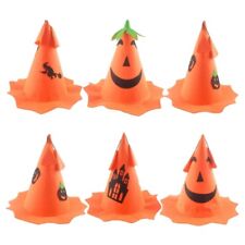 Kids Witch Hats Masquerade Wizard Costume Cosplay Halloween Props Party