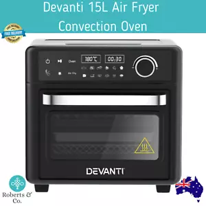 Devanti 15L Air Fryer Convection Oven Benchtop Oven Large Air Fryer - Picture 1 of 8