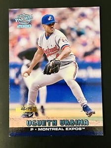 2000 Pacific Platinum Blue /75 Ugueth Urbina #268 seltener Fund - Bild 1 von 2