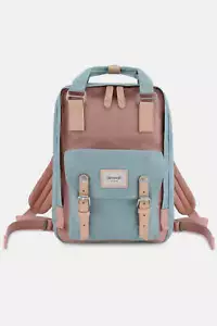 Himawari Contrast Waterproof Nylon Backpack Bag - Picture 1 of 28