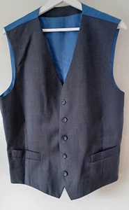 Herren Gilet - Anzugsweste in dunkelgrau - Bild 1 von 7