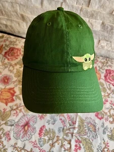 The Mandalorian Hat Embroidered Baby Yoda Adjustable Cap Star Wars - Picture 1 of 18