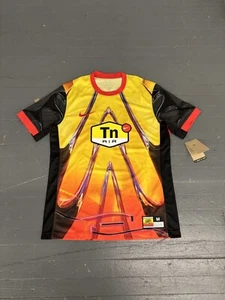 Nike Stadium Soccer Jersey Tuned Air Tailwind “What The” Tn Air Flames - Picture 1 of 11