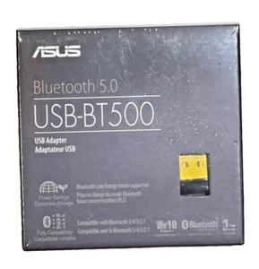 ASUS USB-BT500 Bluetooth 5.0 USB Adapter with Ultra small Design, Backward - Afbeelding 1 van 2