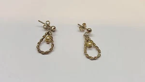 Ohrstecker mit Perle 925 er Silber Ohrschmuck Silberschmuck - Picture 1 of 3