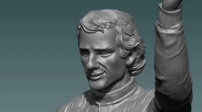 AYRTON SENNARESIN MODELLO 1/18 Formula 1 - Immagine 1 di 4