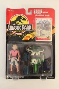 Jurassic Park Series 1 Ellie Sattler with Firing Grappling Hook Kenner 1993  - Afbeelding 1 van 6