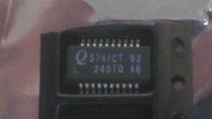 10 pcs 74FCT240 QS74FCT240TQ 8-Bit Buffer/Driver w/ 3-State Outputs, 20-QSOP - Picture 1 of 1