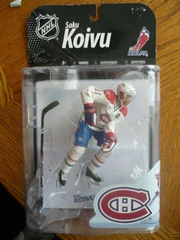 McFarlane Series 22 Saku Koivu White Jersey Montreal Canadiens Habs Cover