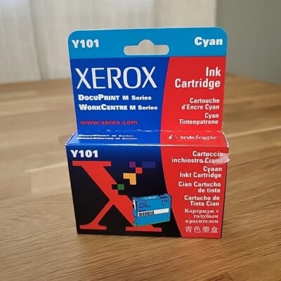 Xerox Y101 Cyan Ink Cartridge New Sealed No Expiration Date on Box 8R7972 - Image 1 of 4