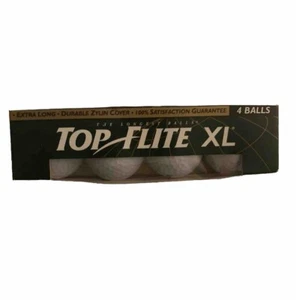 Golf Balls Top Flite XL Pack of 4 90’s Vintage Brand New - Picture 1 of 3