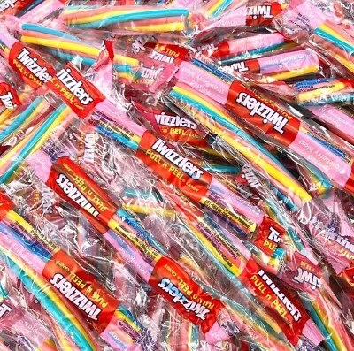 5LB Twizzlers STRAWBERRY BLAST Pull n Peel Licorice Twists, Individually Wrapped - Image 1 of 4