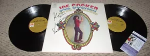JOE COCKER SIGNED ALBUM LP AUTOGRAPH JSA COA WOODSTOCK MAD DOGS AND ENGLISHMEN - Picture 1 of 3