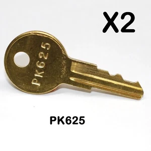 Zwei PK625 Schlüssel ~ FCI Gamewell Fire Panel Zugstation - Bild 1 von 1
