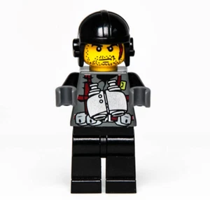 LEGO Dino Attack Minifigur - Bagger - Fernglas Torso (DIN009) 7294 7473 - Bild 1 von 5