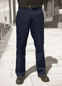 Warrior TR315 cargo work coverall trousers 44T 45.5T 46T Navy Blue - Picture 1 of 2