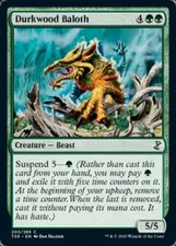 MTG Time Spiral Remastered NON-FOIL C Durkwood Baloth #200 PLAYSET x4 4x