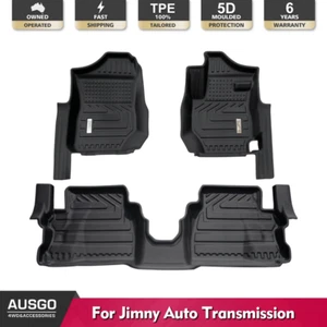 AUSGO 5D Floor Mats for Jimny Auto Transmission 3Door 2018+ | Door Sill Coverage - Picture 1 of 15