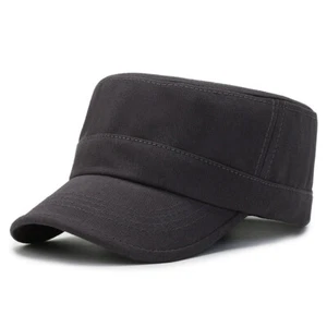 Military Army Cap Unisex Canvas Basecap Cap Hat Hiking Sports Adjustable N - Picture 1 of 45